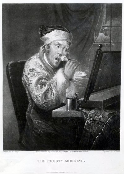 De ijzige ochtend, 1825 door William Sharp